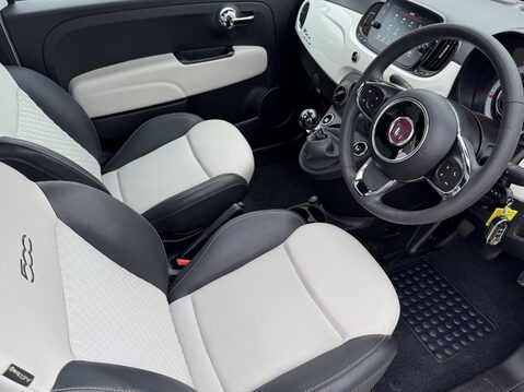 Fiat 500 1.0 Mild Hybrid Dolcevita [Part Leather] 3dr 19