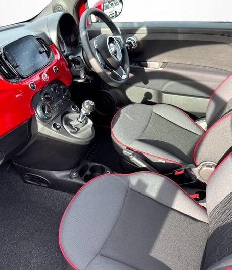 Fiat 500 1.0 Mild Hybrid Red 3dr [16