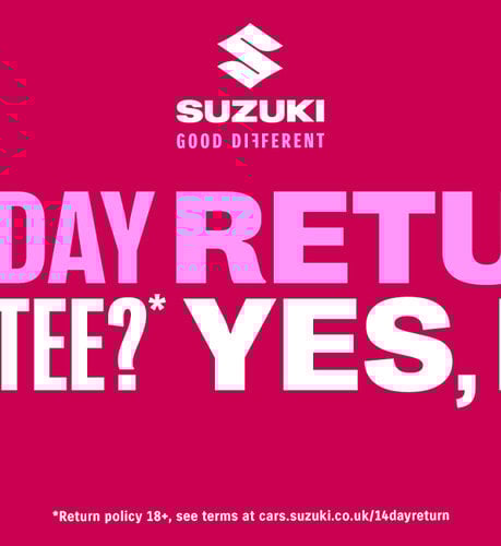 Suzuki 14-Day Return Guarantee