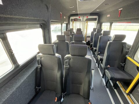 Citroen Relay 2.0 40 L4H2 Lightweight 17 seater minibus with full ramp and parking sensor 4