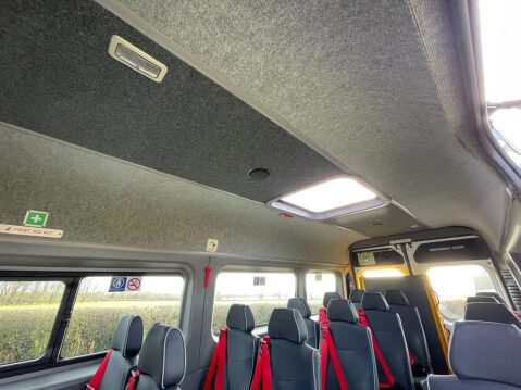 Peugeot Boxer 2.0 440 L4H2 17 seat MINIBUS LITE Non D1, Full width ramp & parking sensors 24