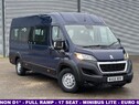 Peugeot Boxer 2.0 BlueHdi 440 L4H2 MINIBUS LITE, Non D1, 17 SEAT with FULL WIDTH RAMP