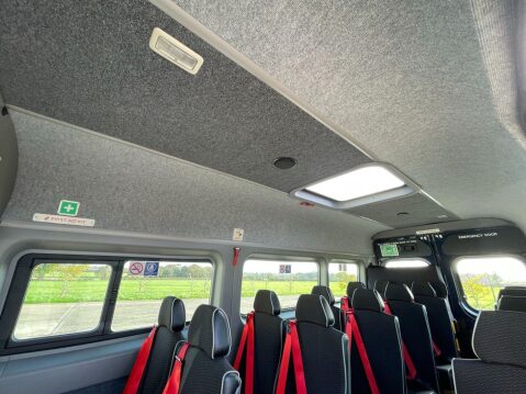 Peugeot Boxer 2.0 BlueHdi 440 L4H2 MINIBUS LITE, Non D1, 17 SEAT with FULL WIDTH RAMP 24