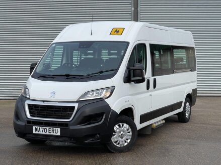 Peugeot Boxer 2.0 BlueHDi 335 15 Seat Minibus Diesel Manual L3 H2 Euro 6 (130 ps)