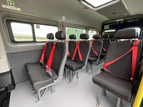 Peugeot Boxer 2.0 BlueHDi 440 17 seat lightweight minibus with ramp and A/C. L4 H2 Euro6 28
