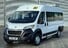 Peugeot Boxer 2.0 BlueHDi 440 17 seat lightweight Non D1 minibus with sensors and ramp.
