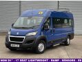Peugeot Boxer 2.0 BlueHDi 440 17 seat lightweight minibus with ramp and A/C. L4 H2 Euro6 1