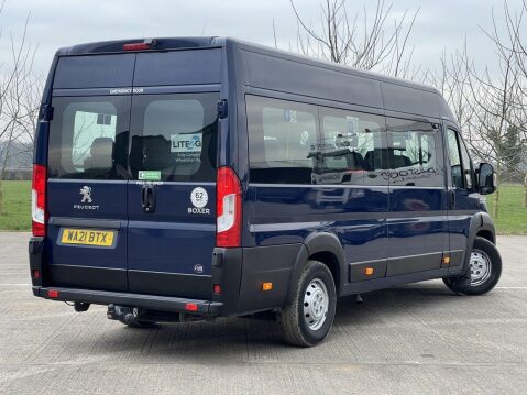 Peugeot Boxer 2.2 BlueHDi 440 17 seat Lightweight, NON D1 minibus, Sensors, Camera, Ramp 13