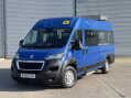 Peugeot Boxer BLUE HDI 440 L4H2 17 SEAT LIGHTWEIGHT NON D1 MINIBUS with roof rack 1