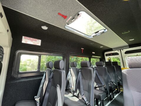 Citroen Relay 40 L4H2 17 Seat Lightweight non D1* Minibus with Hydraulic passenger lift 26