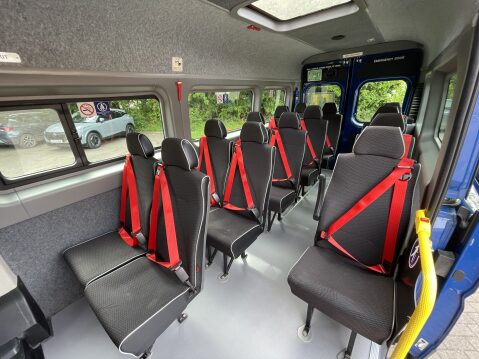 Peugeot Boxer BLUE HDI 440 L4H2 17 SEAT LIGHTWEIGHT NON D1 MINIBUS EURO 6 19