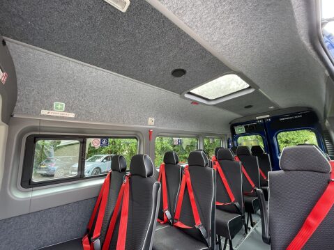 Peugeot Boxer BLUE HDI 440 L4H2 17 SEAT LIGHTWEIGHT NON D1 MINIBUS EURO 6 20
