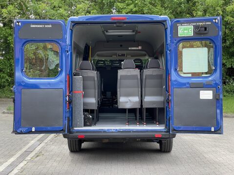 Peugeot Boxer BLUE HDI 440 L4H2 17 SEAT LIGHTWEIGHT NON D1 MINIBUS EURO 6 13