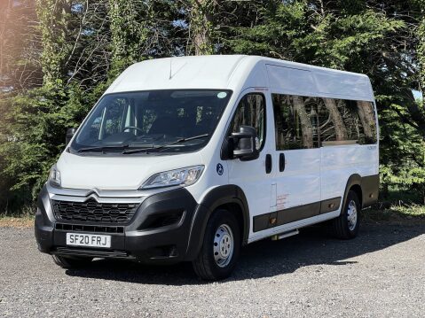 Citroen Relay 40 L4H2 17 SEAT LIGHTWEIGHT NON D1 MINIBUS WITH WHEELCHAIR RAMP E6 1