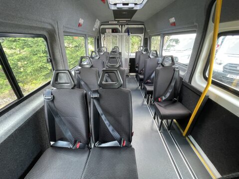 Peugeot Boxer 435 L4H2 17SEAT NonD1 minibus with A/C, Nav, Sensors. E6 26