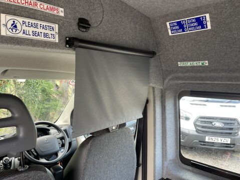 Peugeot Boxer 435 L4H2 17SEAT NonD1 minibus with A/C, Nav, Sensors. E6 28