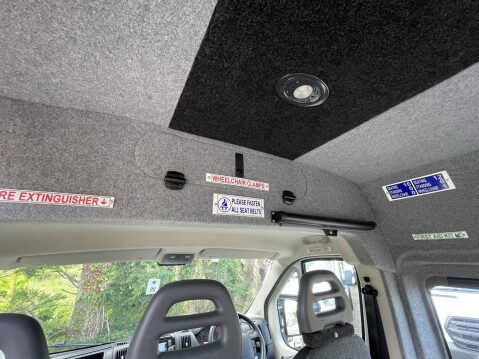 Peugeot Boxer 435 L4H2 17SEAT NonD1 minibus with A/C, Nav, Sensors. E6 29
