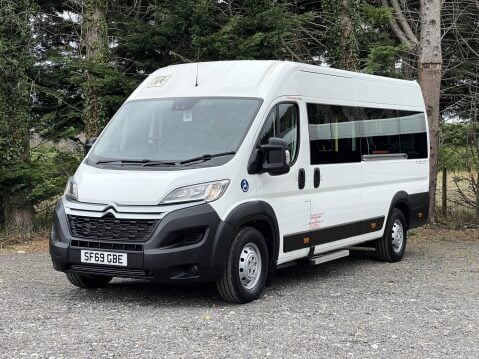 Citroen Relay 40 L4H2 BLUEHDI 17SEAT LIGHTWEIGHT MINIBUS NonD1 with Sensors, AC, Ramp. E6 1