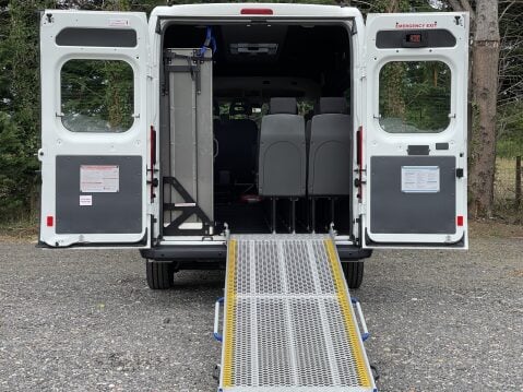 Citroen Relay 40 L4H2 BLUEHDI 17SEAT LIGHTWEIGHT MINIBUS NonD1 with Sensors, AC, Ramp. E6 15