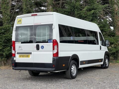Citroen Relay 40 L4H2 BLUEHDI 17SEAT LIGHTWEIGHT MINIBUS NonD1 with Sensors, AC, Ramp. E6 12