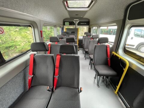 Peugeot Boxer BLUE HDI 440 L4H2 17SEAT MINIBUS Non D1 Lightweight with ramp. E6 4