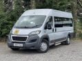 Peugeot Boxer BLUE HDI 440 L4H2 17SEAT MINIBUS Non D1 Lightweight with ramp. E6 1