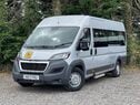 Peugeot Boxer BLUE HDI 440 L4H2 17SEAT MINIBUS Non D1 Lightweight with ramp. E6