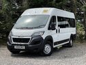 Peugeot Boxer BLUE HDI 440 L4H2 17 SEAT MINIBUS Non D1 Lightweight with sensors and ramp