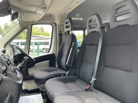 Peugeot Boxer BLUE HDI 440 L4H2 17 SEAT MINIBUS Non D1 Lightweight with sensors and ramp 24