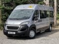 Peugeot Boxer BLUEHDI 440 L4 17 SEAT LIGHTWEIGHT MINIBUS Non D1 with Parking sensors EURO 1