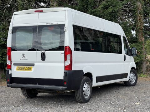 Peugeot Boxer BLUEHDI 435 L3H2 17 SEAT MINIBUS NON-D1 LIGHTWEIGHT A/C NAV RAMP SENSORS E6 18