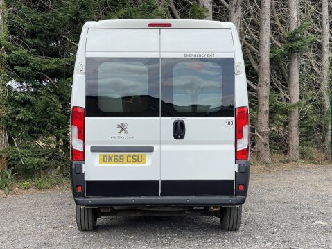 Peugeot Boxer BLUEHDI 435 L3H2 17 SEAT MINIBUS NON-D1 LIGHTWEIGHT A/C NAV RAMP SENSORS E6 19