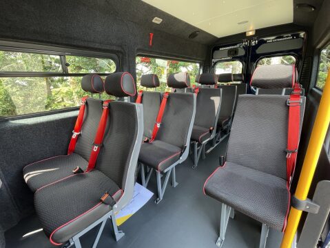 Peugeot Boxer BLUEHDI 435 L3H2 17 SEAT NON D1 MINIBUS WITH AC NAV CRUISE SENSORS TOWBAR 36