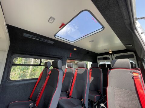 Peugeot Boxer BLUEHDI 435 L3H2 17 SEAT NON D1 MINIBUS WITH TELESCOPIC RAMPS & SENSORS, E6 37