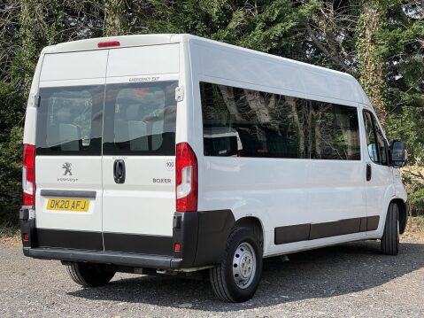 Peugeot Boxer BLUEHDI 435 L3H2 17 SEAT NON D1 MINIBUS WITH TELESCOPIC RAMPS & SENSORS, E6 14