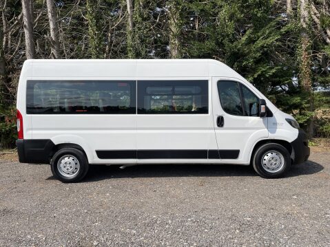 Peugeot Boxer BLUEHDI 435 L3H2 17 SEAT NON D1 MINIBUS WITH TELESCOPIC RAMPS & SENSORS, E6 12