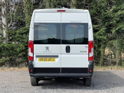 Peugeot Boxer BLUEHDI 435 L3H2 17 SEAT NON D1 MINIBUS WITH TELESCOPIC RAMPS & SENSORS, E6 17
