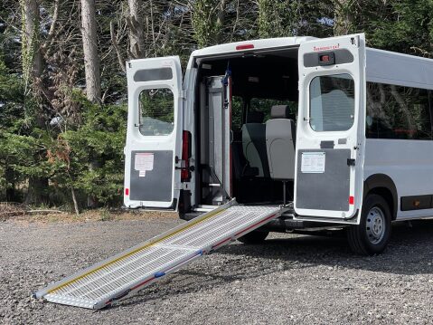 Citroen Relay 40 L4H2 17 SEAT NON-D1 MINIBUS WITH RAMP AC SENSORS. EURO 6 15