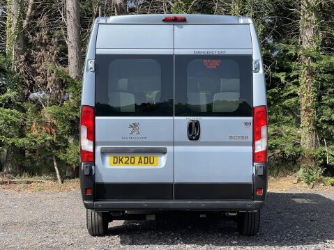 Peugeot Boxer BLUEHDI 435 L3H2 17 SEAT NON D1 MINIBUS with AC, REAR CAM Sat Nav Sensors. 23