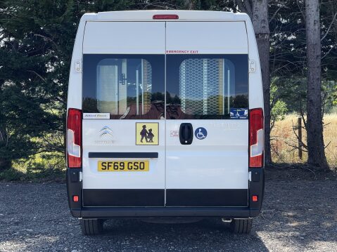 Citroen Relay 40 L4H2 BLUEHDI L4H2 17 SEAT LIGHTWEIGHT NON-D1 MINIBUS WITH AC RAMP SENSOR 19