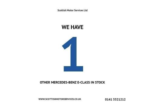 Mercedes-Benz E Class 2.1 E220d AMG Line Edition (Premium) Coupe 2dr Diesel G-Tronic+ Euro 6 (s/s 58