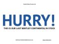 Bentley Continental 6.7l 2d AUTO 341 BHP 19