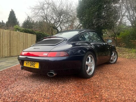 Porsche 911 3.6 CARRERA 2d 268 BHP LOW MILEAGE 993 COUPE MANUAL 24