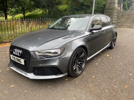 Audi A6 4.0 RS6 AVANT TFSI V8 QUATTRO 5d 560 BHP MASSIVE VALUE RS6 AVANT