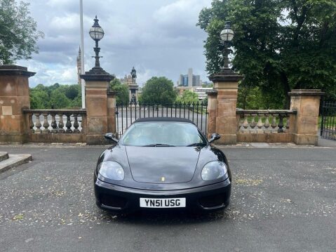 Ferrari 360 3.6 SPIDER 2d 400 BHP DESIREABLE MANUAL GEARBOX 6