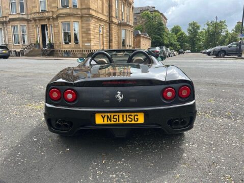 Ferrari 360 3.6 SPIDER 2d 400 BHP DESIREABLE MANUAL GEARBOX 24