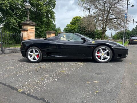 Ferrari 360 3.6 SPIDER 2d 400 BHP DESIREABLE MANUAL GEARBOX 8