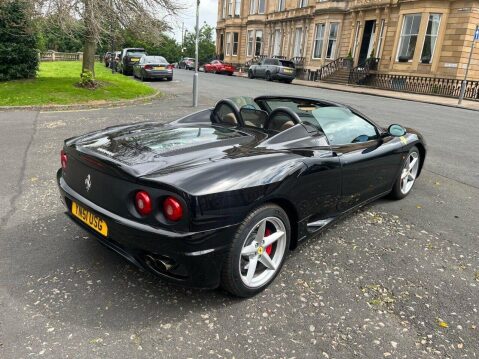 Ferrari 360 3.6 SPIDER 2d 400 BHP DESIREABLE MANUAL GEARBOX 10