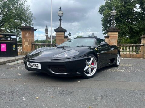 Ferrari 360 3.6 SPIDER 2d 400 BHP DESIREABLE MANUAL GEARBOX 34