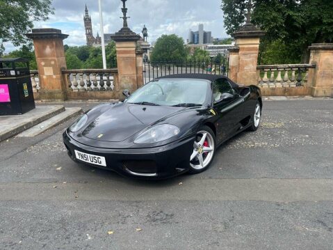 Ferrari 360 3.6 SPIDER 2d 400 BHP DESIREABLE MANUAL GEARBOX 35